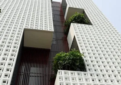 Gạch Thông Gió AMC – Mẫu D05 Chữ Thập
