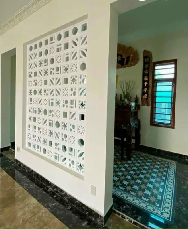 Ngẫu hứng với Gạch thông gió